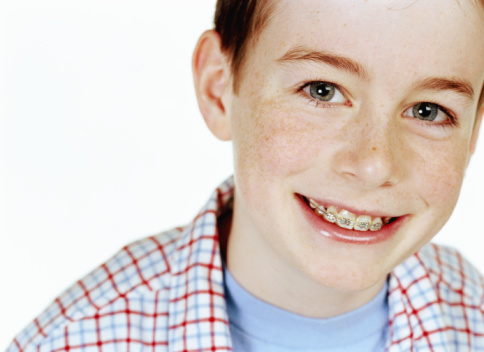 boy with braces